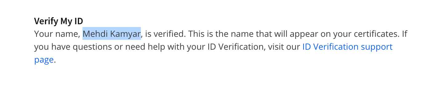 احراز هویت در کورسرا دوره گوگل