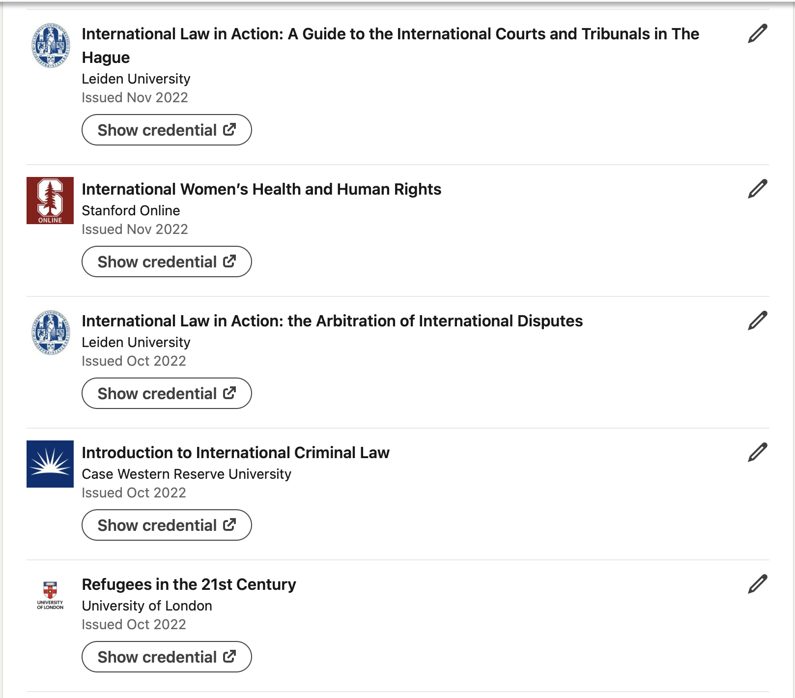 نحوه اتصال و به اشتراک گذاری گواهینامه‌ها و نشان‌ها در لینکدین
