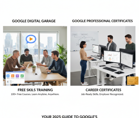 GOOGLE GARAGE AND GOOGLE PROFESSIONAL CERTIFICATES