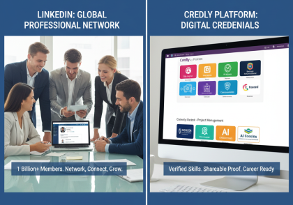LINKEDIN VS CREDLY PLATFORM