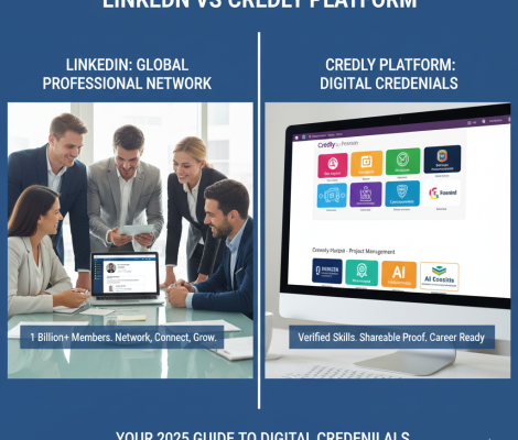 LINKEDIN VS CREDLY PLATFORM